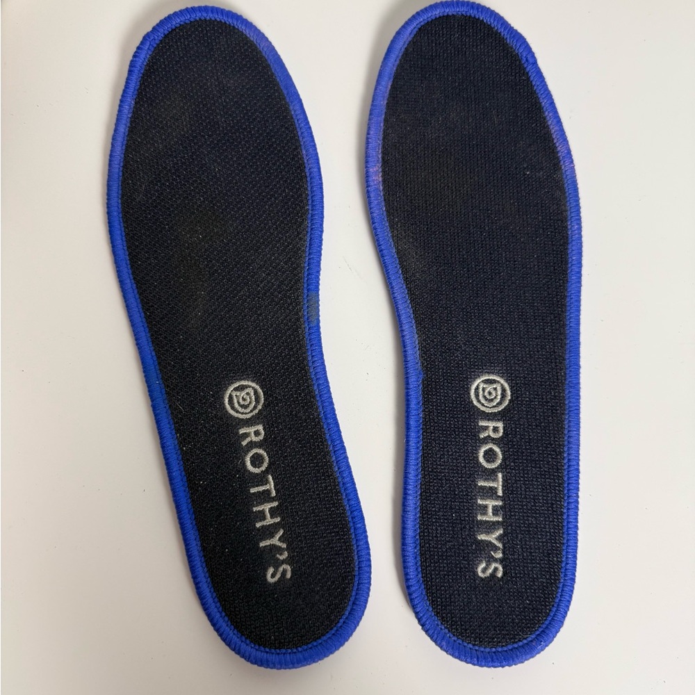 Rothy's Deep Blue Slip-On Sneakers - Picture 15 of 15